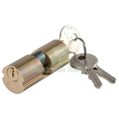 Cilindro Tondo 608 Welka Ottone Chiavi 3 D.MM 26 L.MM 54 27+27 MM 26x54 MM+MM 27+27 — Serrature e cilindri — rif. FERX.VIR8214602 Cilindro Tondo 608 Welka Ottone Chiavi 3 D.MM 26 L.MM 54 27+27 MM 26x54 MM+MM 27+27 — Serrature e cilindri — rif. FERX.VIR8214602