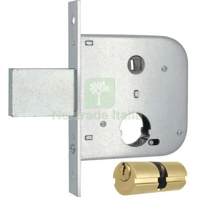Serratura Cancello Infilare 134 MG B.Q Zinc F.MM 20 F.TONDO M1+SCR+Q8 E.MM 50 CF=PZ 2 Fin Zincata — Serrature e cilindri — rif. FERX.VIR8214665 Serratura Cancello Infilare 134 MG B.Q Zinc F.MM 20 F.TONDO M1+SCR+Q8 E.MM 50 CF=PZ 2 Fin Zincata — Serrature e cilindri — rif. FERX.VIR8214665