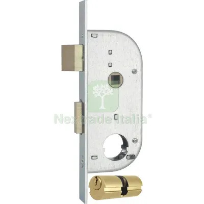 Serratura Cancello Infilare 149 MG B.Q Zinc F.MM 20 F.TONDO M2+SCR+Q8 E.MM 32 CF=PZ 2 Fin Zincata i MM 66 — Serrature e cilindri — rif. FERX.VIR8214675