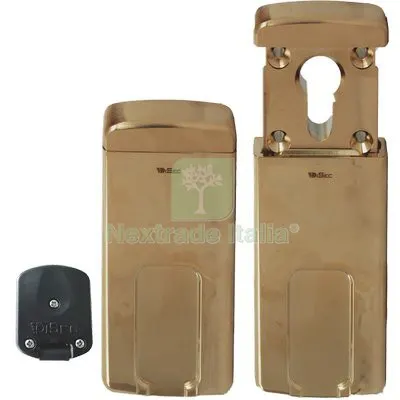 Defender Magnetico MG310 Disec F.SAGOM MM 110X55 Ottone Lucido Fin Ottonata — Serrature e cilindri — rif. FERX.VIR8214761