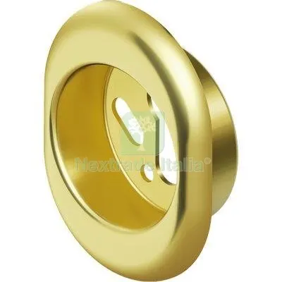 Bocchetta Antistrappo Defender MRM500 Disec Ottone Lucido I.MM 38/31 D.MM 50 H.MM 15 Fin Ottonata — Serrature e cilindri — rif. FERX.VIR8214989