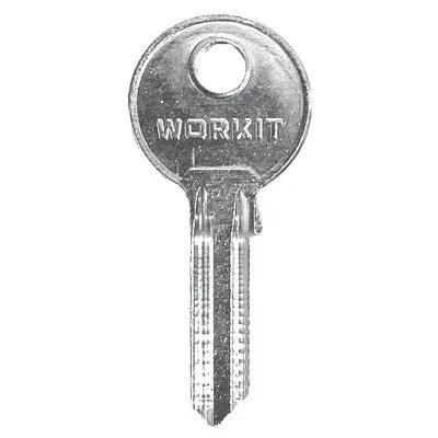 10PZ Chiave Piatta Lucchetto Workit Ottone Nichelato x 8222053/66 — Lucchetti e catene — rif. FERX.VIR8220242 10PZ Chiave Piatta Lucchetto Workit Ottone Nichelato x 8222053/66 — Lucchetti e catene — rif. FERX.VIR8220242