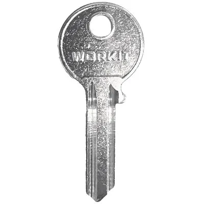 10PZ Chiave Piatta Lucchetto Workit Ottone Nichelato x 8222054/67/75/77 — Lucchetti e catene — rif. FERX.VIR8220243 10PZ Chiave Piatta Lucchetto Workit Ottone Nichelato x 8222054/67/75/77 — Lucchetti e catene — rif. FERX.VIR8220243