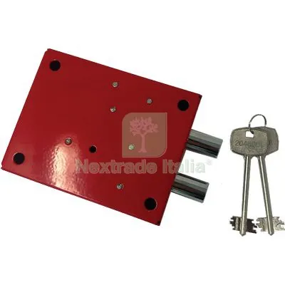Serratura Armadio Porta Fucili Classic Effe 2 3 5 Posti + 2 Chiavi Posti 2-3-5 — Serrature e cilindri — rif. FERX.VIR8231585