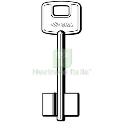 2PZ Chiave Doppia Mappa Cisa 82010 Originale Cassaforte Ottone Nichelato Mat Ottone — Chiavi grezze e duplicati — rif. FERX.VIR8231609 2PZ Chiave Doppia Mappa Cisa 82010 Originale Cassaforte Ottone Nichelato Mat Ottone — Chiavi grezze e duplicati — rif. FERX.VIR8231609