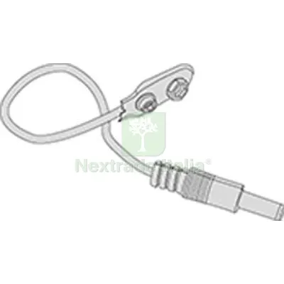 CAVO ALIMENTAZIONE ESTERNA CASSAFORTE CISA 9V Mod Transistor Volt 9 — Casseforti — rif. FERX.VIR8231695 CAVO ALIMENTAZIONE ESTERNA CASSAFORTE CISA 9V Mod Transistor Volt 9 — Casseforti — rif. FERX.VIR8231695