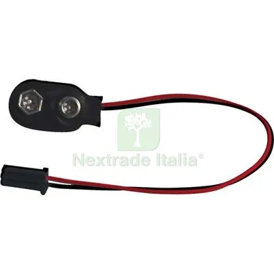 CAVO ALIMENTAZIONE ESTERNA CASSAFORTE CISA 6V Mod Stilo AA Volt 6 — Casseforti — rif. FERX.VIR8231696