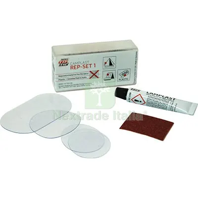 2PZ Riparazione Tiptop Kit Camplast REP-Set 1 Rema PVC PU Tessuti Pezze 3 + Accessori — Marchi utensili elettrici — rif. FERX.VIR8233107 2PZ Riparazione Tiptop Kit Camplast REP-Set 1 Rema PVC PU Tessuti Pezze 3 + Accessori — Marchi utensili elettrici — rif. FERX.VIR8233107