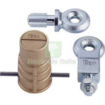Conobronzo e Doppio Occhiolo Iseo Sistema 004907 — Minuteria metallica — rif. FERX.VIR8235095
