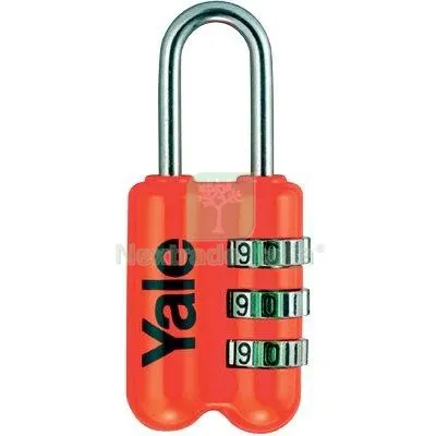 2PZ Lucchetto a Combinazione YP2 Yale Acciaio Verniciato Arco Cromato MM 23 Luce MM 24 — Lucchetti e catene — rif. FERX.VIR8237265 2PZ Lucchetto a Combinazione YP2 Yale Acciaio Verniciato Arco Cromato MM 23 Luce MM 24 — Lucchetti e catene — rif. FERX.VIR8237265