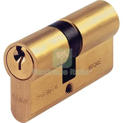 Cilindro Sagomato 700 Viro Ottone Chiavi 3 Camma DIN MM 54 27+27 — Serrature e cilindri — rif. FERX.VIR8240300 Cilindro Sagomato 700 Viro Ottone Chiavi 3 Camma DIN MM 54 27+27 — Serrature e cilindri — rif. FERX.VIR8240300