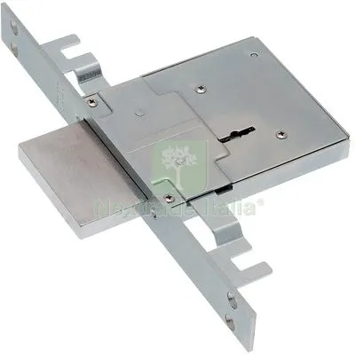 Serratura Metallo Infilare 450/3S SAB B.Q Zinc F.MM 25 DM M4 Tripl H.MM 90 E.MM 60 Fin Zincata — Serrature e cilindri — rif. FERX.VIR8240508