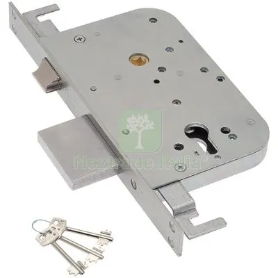 Serratura Metallo Infilare 600/Y SAB B.Q Zinc F.MM 25 F/SAG M3 TRIP+SCR E.MM 60 Fin Zincata i MM 85 — Serrature e cilindri — rif. FERX.VIR8240522