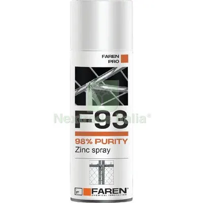 12PZ Zinco 98% Spray F93 Faren ML 400 — Bombolette e vernici spray — rif. FERX.VIR8250323