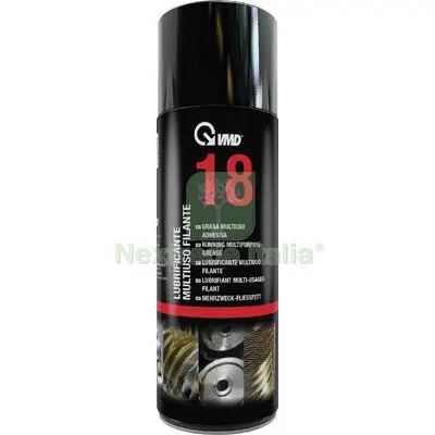12PZ Lubrificante Filante Spray 18 VMD ML 400 — Lubrificanti e oli — rif. FERX.VIR8250344 12PZ Lubrificante Filante Spray 18 VMD ML 400 — Lubrificanti e oli — rif. FERX.VIR8250344