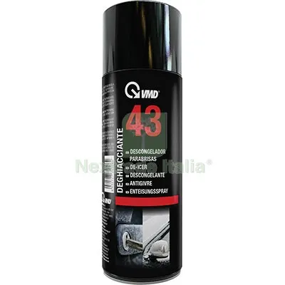 12PZ DEGHIACCIANTE SPRAY 43 VMD ML 200 — Diluenti e solventi — rif. FERX.VIR8250401 12PZ DEGHIACCIANTE SPRAY 43 VMD ML 200 — Diluenti e solventi — rif. FERX.VIR8250401