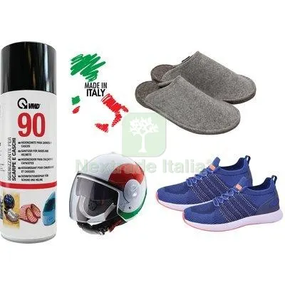 12PZ IGIENIZZANTE SCARPA SPRAY 90 VMD ML 400 — Calzature antinfortunistiche — rif. FERX.VIR8250402 12PZ IGIENIZZANTE SCARPA SPRAY 90 VMD ML 400 — Calzature antinfortunistiche — rif. FERX.VIR8250402