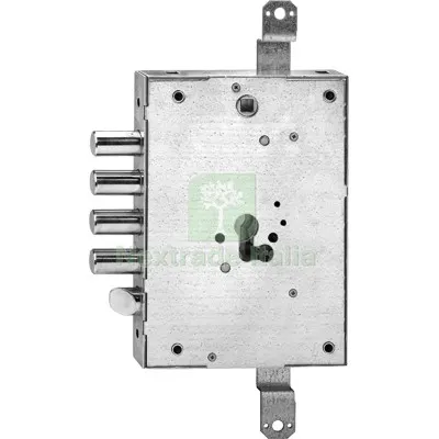 Serratura Metallo Applicare 668-G01 Iseo F.SAGOM M2 TRIPL+SCR IP.MM 28 E.MM 63 (mottura) Interasse Pistoni 28 — Serrature e cilindri — rif. FERX.VIR8260083