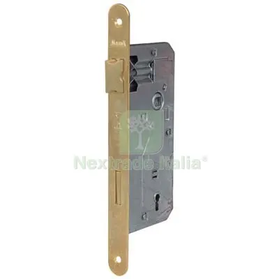 Serratura Patent B.TONDO Ottonato 040T Bonaiti I.MM 90 F.MM 22 E.MM 50 Fin Ottonata — Serrature e cilindri — rif. FERX.VIR8290054 Serratura Patent B.TONDO Ottonato 040T Bonaiti I.MM 90 F.MM 22 E.MM 50 Fin Ottonata — Serrature e cilindri — rif. FERX.VIR8290054