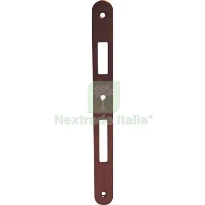 5PZ Contropiastra x Serratura Patent 040T Bonaiti F.MM 22 B.TONDO Bronzato Fin Bronzata i MM 90 — Serrature e cilindri — rif. FERX.VIR8290063