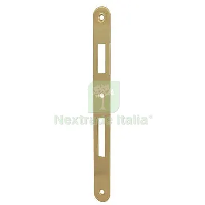 5PZ Contropiastra x Serratura Patent 040T Bonaiti F.MM 22 B.TONDO Ottonato Fin Ottonata i MM 90 — Serrature e cilindri — rif. FERX.VIR8290064 5PZ Contropiastra x Serratura Patent 040T Bonaiti F.MM 22 B.TONDO Ottonato Fin Ottonata i MM 90 — Serrature e cilindri — rif. FERX.VIR8290064