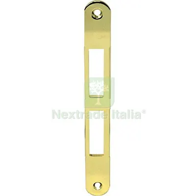 5PZ Contropiastra B.TONDO x Patent Centro AGB F.MM 22 Ottonato Fin Ottonata — Serrature e cilindri — rif. FERX.VIR8290240