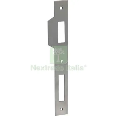 5PZ Contropiastra x Serratura Patent 040P Bonaiti F.MM 22 B.QUADRO Cromo Opaco Fin Cromopaca i MM 90 — Serrature e cilindri — rif. FERX.VIR8290065
