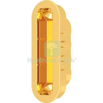 5PZ Contropiastra B.TONDO x Patent Mediana AGB F.MM 22,8 Ottonato Fin Ottonata MM 23x59 — Serrature e cilindri — rif. FERX.VIR8290348 5PZ Contropiastra B.TONDO x Patent Mediana AGB F.MM 22,8 Ottonato Fin Ottonata MM 23x59 — Serrature e cilindri — rif. FERX.VIR8290348
