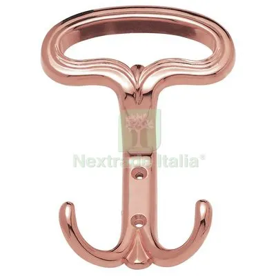 5PZ Appendiabiti Efim Zama Bronzo MM 132X96 Fin Bronzata Posti 2 — Casalinghi e organizzazione — rif. FERX.VIR8300006 5PZ Appendiabiti Efim Zama Bronzo MM 132X96 Fin Bronzata Posti 2 — Casalinghi e organizzazione — rif. FERX.VIR8300006