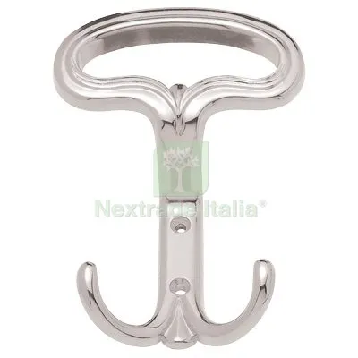 5PZ Appendiabiti Efim Zama Cromo Lucido MM 132X96 Fin Cromata Posti 2 — Casalinghi e organizzazione — rif. FERX.VIR8300007 5PZ Appendiabiti Efim Zama Cromo Lucido MM 132X96 Fin Cromata Posti 2 — Casalinghi e organizzazione — rif. FERX.VIR8300007