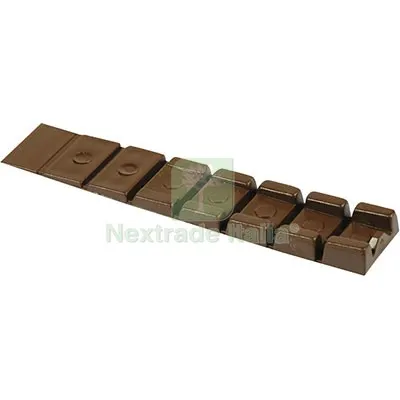 SPESSORE GRADUATO X MOBILE PLASTICA MARRONE MM 1/8 MM 20X100 CF=PZ 150 — Ferramenta per legno e mobili — rif. FERX.VIR8307021