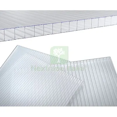 LASTRA ALVEOLARE POLICARBONATO TRASPARENTE CM 98X200 S.MM 10 S MM 10,0 — Misurazione e taglio manuale — rif. FERX.VIR8307961