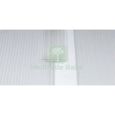 2PZ Profilo Giunzione H Lastra Alveolare Policarbonato Trasparente H.CM 200 S.MM 10 S MM 10,0 — Misurazione e taglio manuale — rif. FERX.VIR8307971 2PZ Profilo Giunzione H Lastra Alveolare Policarbonato Trasparente H.CM 200 S.MM 10 S MM 10,0 — Misurazione e taglio manuale — rif. FERX.VIR8307971