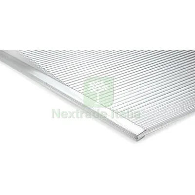 10PZ PROFILO TERMINALE U LASTRA ALVEOLARE POLICARBONATO TRASPARENTE H.CM 200 S.MM 6 S MM 6,0 — Misurazione e taglio manuale — rif. FERX.VIR8307975 10PZ PROFILO TERMINALE U LASTRA ALVEOLARE POLICARBONATO TRASPARENTE H.CM 200 S.MM 6 S MM 6,0 — Misurazione e taglio manuale — rif. FERX.VIR8307975