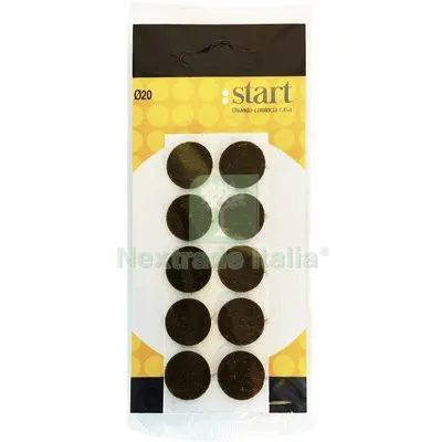 25CF FELTRINO ADESIVO TONDO NOCE D.MM 20 CF=PZ 10 Colore Noce — Adesivi e sigillanti — rif. FERX.VIR8308021 25CF FELTRINO ADESIVO TONDO NOCE D.MM 20 CF=PZ 10 Colore Noce — Adesivi e sigillanti — rif. FERX.VIR8308021