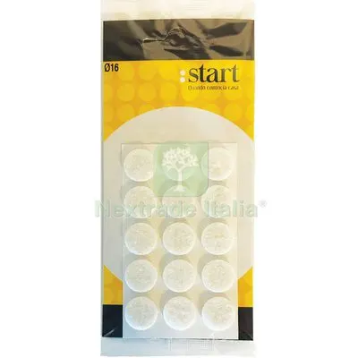 25CF Feltrino Adesivo Tondo Bianco D.MM 16 CF=PZ 15 Colore Bianco — Adesivi e sigillanti — rif. FERX.VIR8308052 25CF Feltrino Adesivo Tondo Bianco D.MM 16 CF=PZ 15 Colore Bianco — Adesivi e sigillanti — rif. FERX.VIR8308052