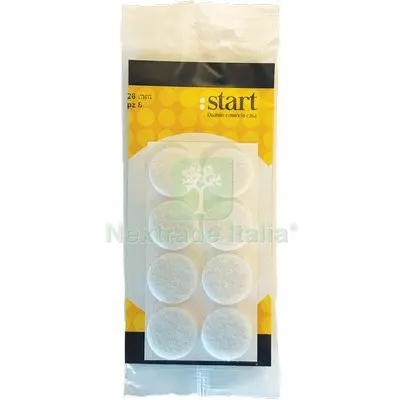 25CF FELTRINO ADESIVO TONDO BIANCO D.MM 26 CF=PZ 8 Colore Bianco — Adesivi e sigillanti — rif. FERX.VIR8308057 25CF FELTRINO ADESIVO TONDO BIANCO D.MM 26 CF=PZ 8 Colore Bianco — Adesivi e sigillanti — rif. FERX.VIR8308057