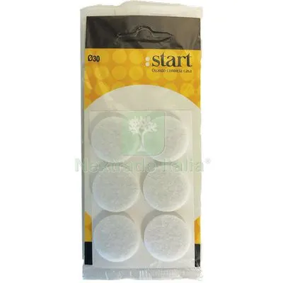 25CF FELTRINO ADESIVO TONDO BIANCO D.MM 30 CF=PZ 6 Colore Bianco — Adesivi e sigillanti — rif. FERX.VIR8308059 25CF FELTRINO ADESIVO TONDO BIANCO D.MM 30 CF=PZ 6 Colore Bianco — Adesivi e sigillanti — rif. FERX.VIR8308059