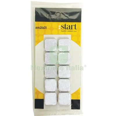 25CF FELTRINO ADESIVO QUADRO BIANCO MM 20X20 CF=PZ 10 Colore Bianco — Adesivi e sigillanti — rif. FERX.VIR8308134 25CF FELTRINO ADESIVO QUADRO BIANCO MM 20X20 CF=PZ 10 Colore Bianco — Adesivi e sigillanti — rif. FERX.VIR8308134