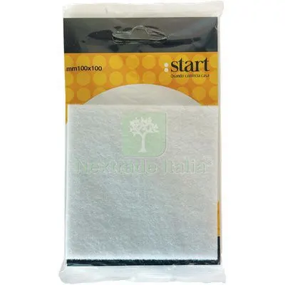 25CF FELTRINO ADESIVO QUADRO BIANCO MM 100X100 CF=PZ 1 Colore Bianco — Adesivi e sigillanti — rif. FERX.VIR8308140