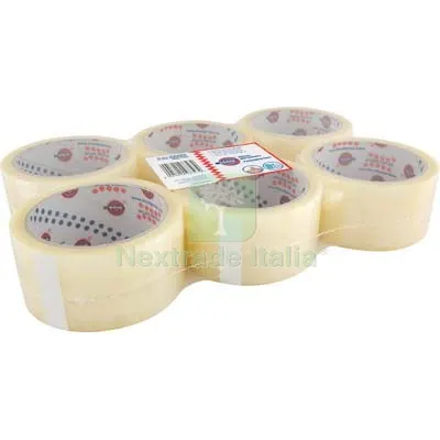 36PZ Nastro Imballo Trasparente PP 5231 Eurocel PPL MM 48 ML 50 L MT 50 — Misurazione e taglio manuale — rif. FERX.VIR8312148