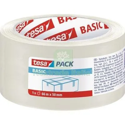 36PZ Nastro Imballo Trasparente PP 58570 Tesa PPL MM 50 ML 66 L MT 66 — Misurazione e taglio manuale — rif. FERX.VIR8312170
