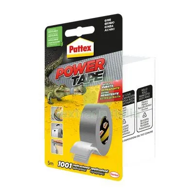 3PZ NASTRO ALTA RESISTENZA POWER TAPE PATTEX GRIGIO MM 50 ML 5 Colore Grigio L MT 5 — Adesivi e sigillanti — rif. FERX.VIR8312218 3PZ NASTRO ALTA RESISTENZA POWER TAPE PATTEX GRIGIO MM 50 ML 5 Colore Grigio L MT 5 — Adesivi e sigillanti — rif. FERX.VIR8312218