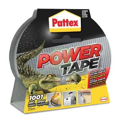 NASTRO ALTA RESISTENZA POWER TAPE PATTEX GRIGIO MM 50 ML 25 Colore Grigio L MT 15 — Adesivi e sigillanti — rif. FERX.VIR8312221 NASTRO ALTA RESISTENZA POWER TAPE PATTEX GRIGIO MM 50 ML 25 Colore Grigio L MT 15 — Adesivi e sigillanti — rif. FERX.VIR8312221