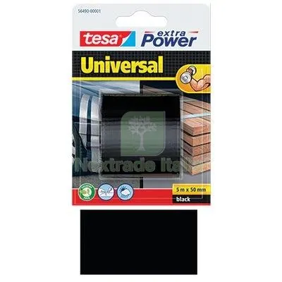 4PZ Nastro Alta Resistenza Extra Power 56490 Tesa Nero MM 50 ML 5 Colore Nero L MT 5 MM 48 — Casalinghi e organizzazione — rif. FERX.VIR8312232
