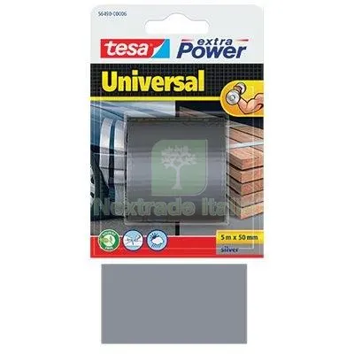 4PZ Nastro Alta Resistenza Extra Power 56490 Tesa Grigio MM 50 ML 5 Colore Grigio L MT 5 MM 48 — Casalinghi e organizzazione — rif. FERX.VIR8312233