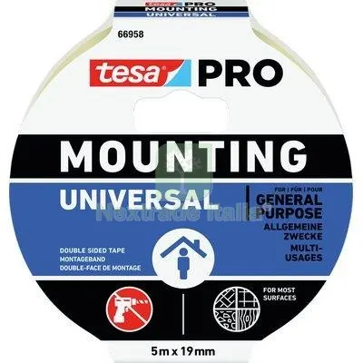 8PZ Nastro Biadesivo Universale Mounting 66958 Tesa MM 19 ML 5 L MT 5 — Adesivi e sigillanti — rif. FERX.VIR8312439