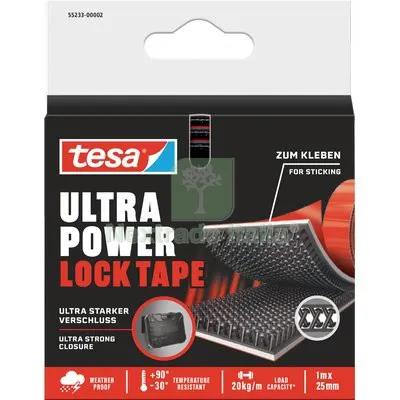 2PZ Velcroso Adesivo Ultra Power Lock Tape 55233 Tesa Nero MM 25 ML 1 L MT 1 — Adesivi e sigillanti — rif. FERX.VIR8312455 2PZ Velcroso Adesivo Ultra Power Lock Tape 55233 Tesa Nero MM 25 ML 1 L MT 1 — Adesivi e sigillanti — rif. FERX.VIR8312455