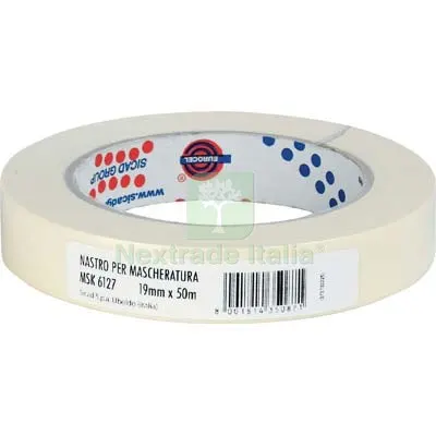 96PZ NASTRO CARTA MSK 6127 TB EUROCEL MM 19 ML 50 L MT 50 — Adesivi e sigillanti — rif. FERX.VIR8312742 96PZ NASTRO CARTA MSK 6127 TB EUROCEL MM 19 ML 50 L MT 50 — Adesivi e sigillanti — rif. FERX.VIR8312742