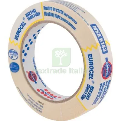 96PZ NASTRO CARTA MSK 6143 TB EUROCEL MM 19 ML 50 L MT 50 — Adesivi e sigillanti — rif. FERX.VIR8312752 96PZ NASTRO CARTA MSK 6143 TB EUROCEL MM 19 ML 50 L MT 50 — Adesivi e sigillanti — rif. FERX.VIR8312752